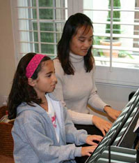 teaching piano